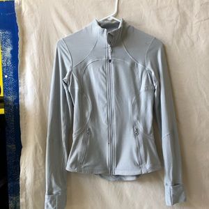 Lululemon forme jacket size 4 - light grey